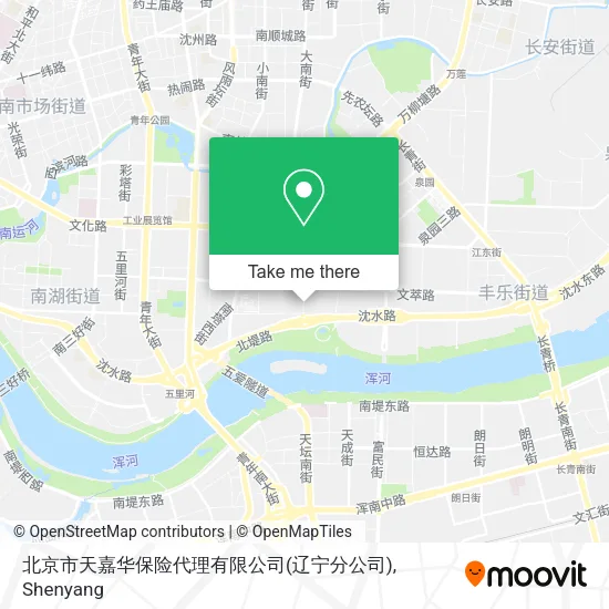 北京市天嘉华保险代理有限公司(辽宁分公司) map