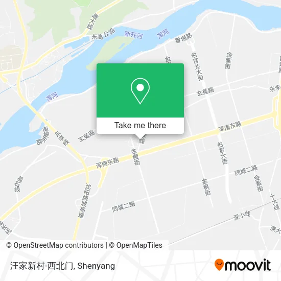 汪家新村-西北门 map