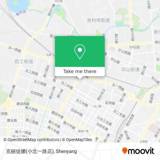 克丽缇娜(小北一路店) map