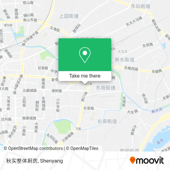 秋实整体厨房 map