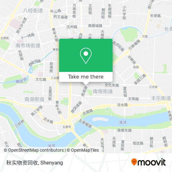 秋实物资回收 map