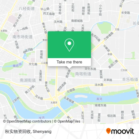 秋实物资回收 map