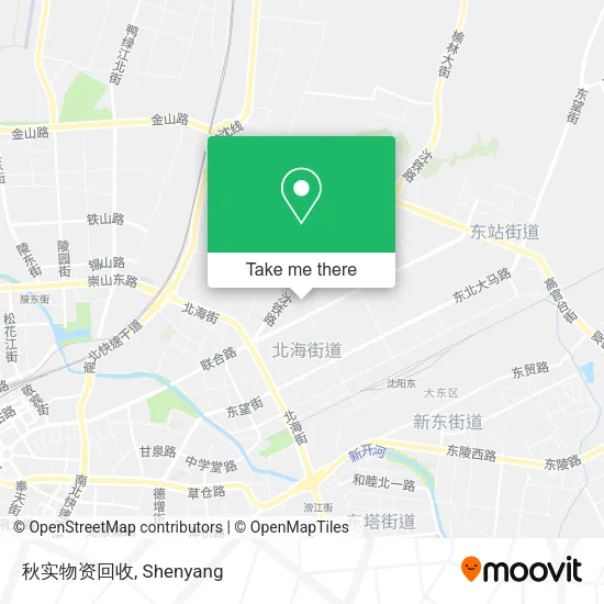 秋实物资回收 map