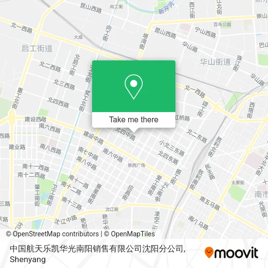 中国航天乐凯华光南阳销售有限公司沈阳分公司 map
