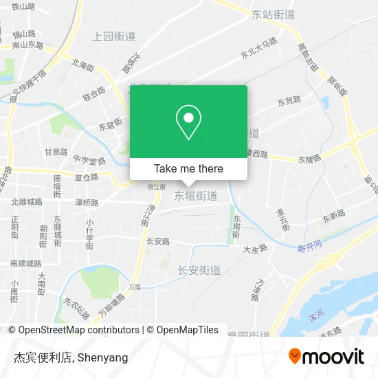 杰宾便利店 map