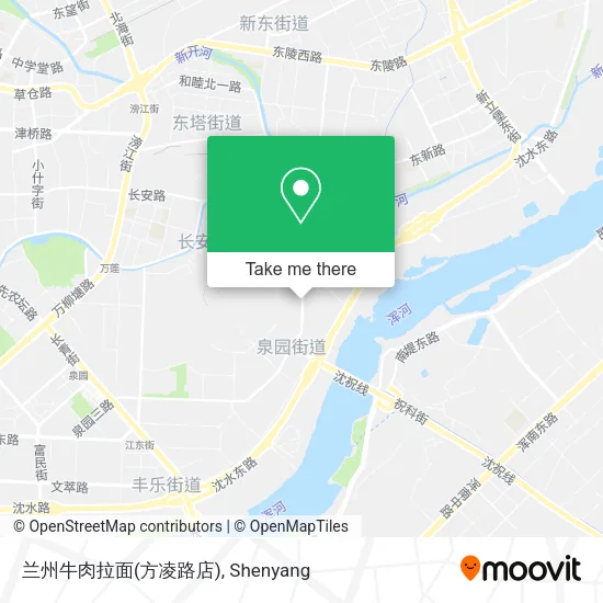 兰州牛肉拉面(方凌路店) map