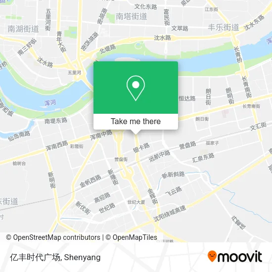 亿丰时代广场 map