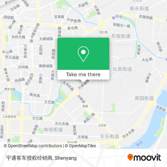 宇通客车授权经销商 map