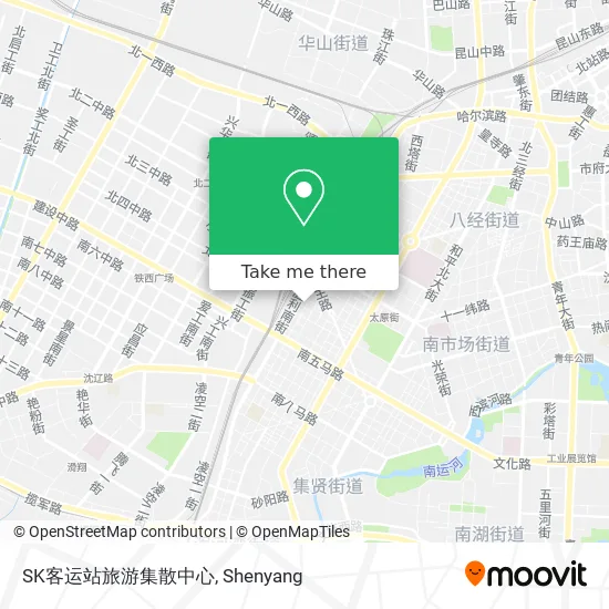SK客运站旅游集散中心 map