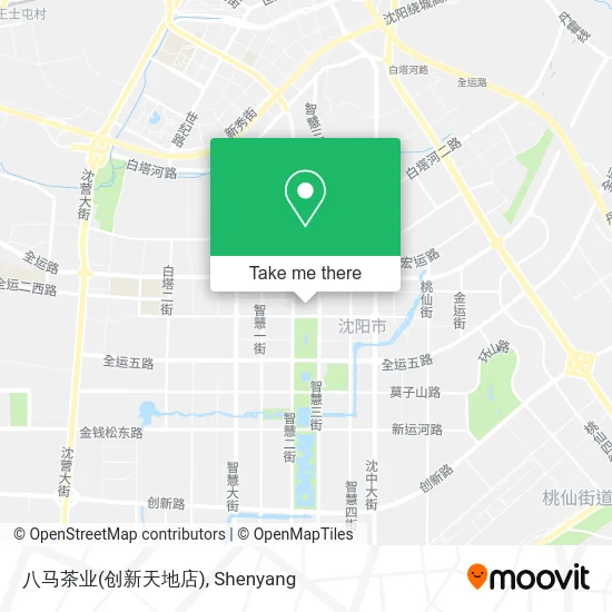 八马茶业(创新天地店) map