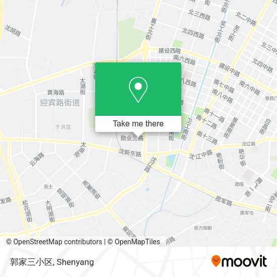 郭家三小区 map