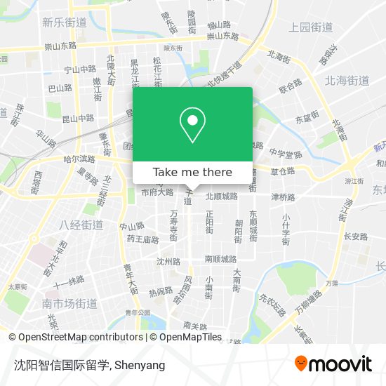 沈阳智信国际留学 map