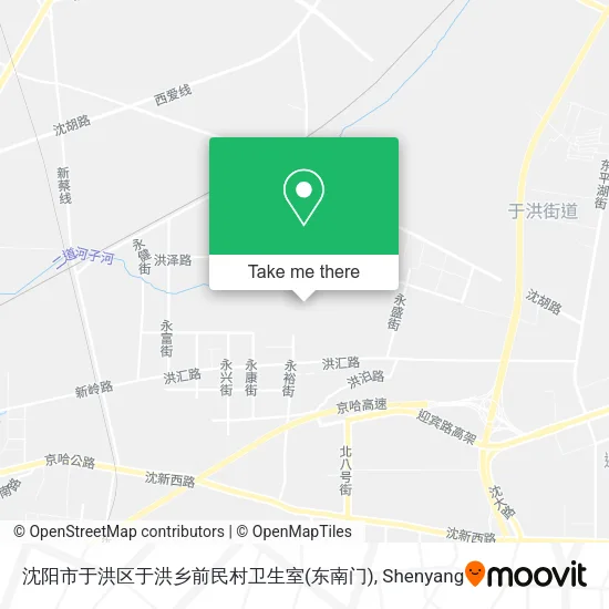 沈阳市于洪区于洪乡前民村卫生室(东南门) map