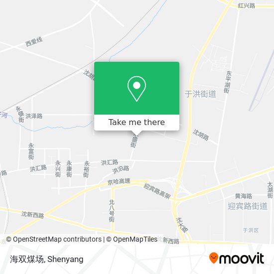 海双煤场 map