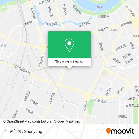 汇凌门窗 map