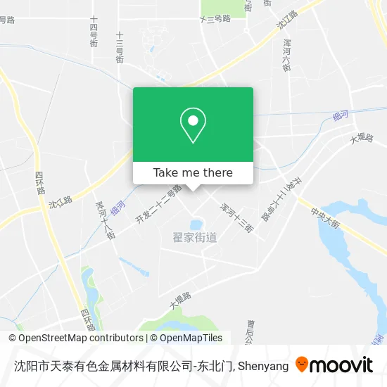 沈阳市天泰有色金属材料有限公司-东北门 map