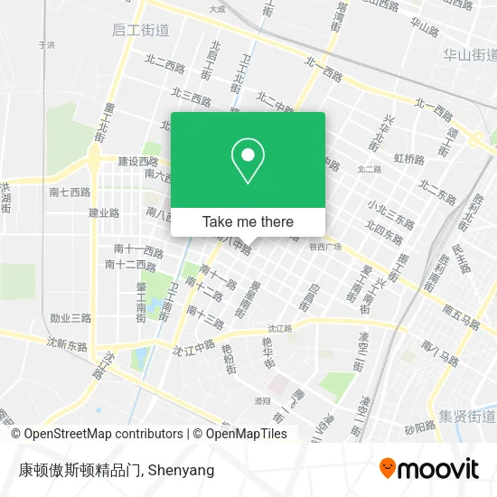 康顿傲斯顿精品门 map