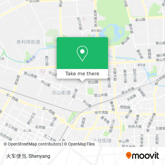 火车便当 map