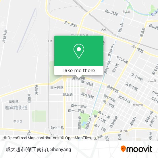 成大超市(肇工南街) map