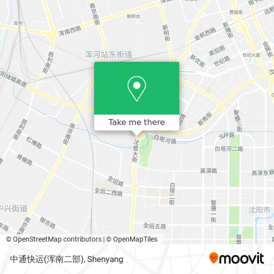 中通快运(浑南二部) map