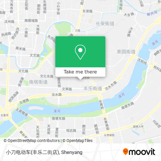 小刀电动车(丰乐二街店) map