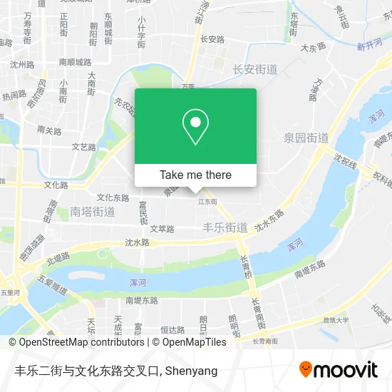 丰乐二街与文化东路交叉口 map