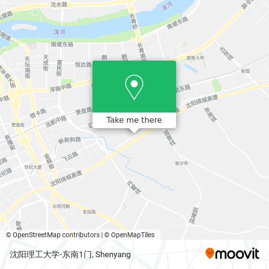 沈阳理工大学-东南1门 map