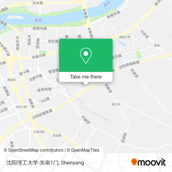 沈阳理工大学-东南1门 map