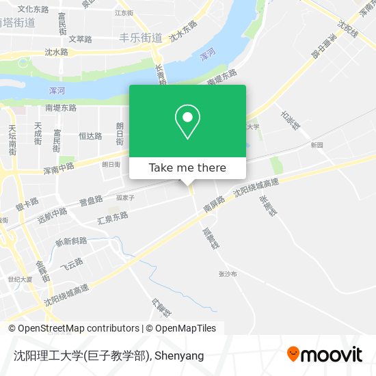 沈阳理工大学(巨子教学部) map