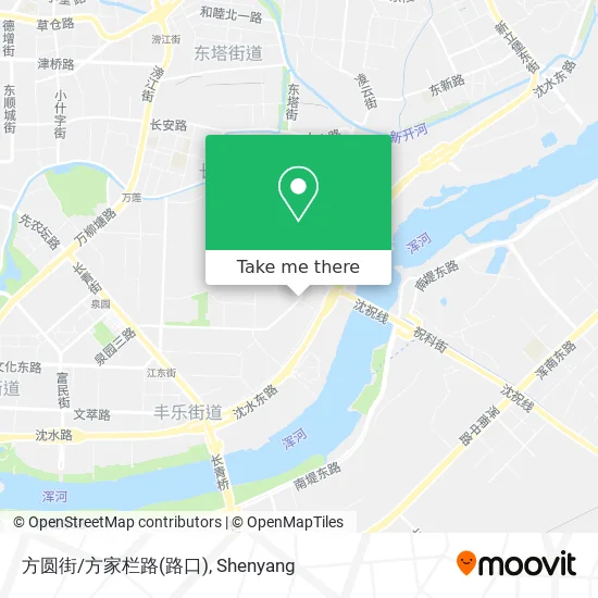 方圆街/方家栏路(路口) map