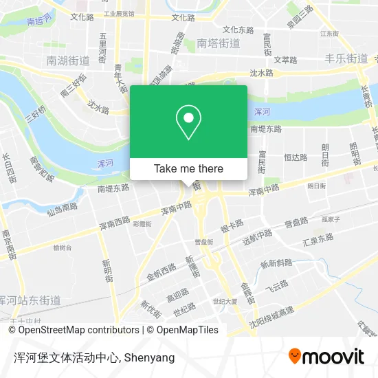浑河堡文体活动中心 map