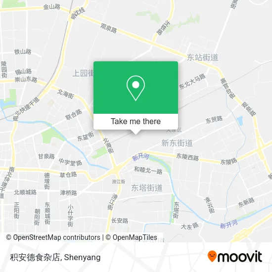 积安德食杂店 map