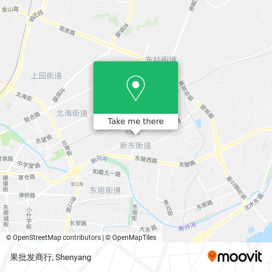 果批发商行 map