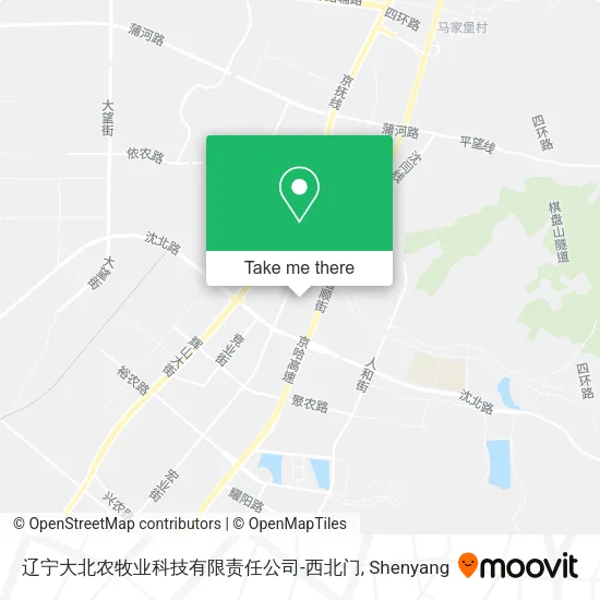 辽宁大北农牧业科技有限责任公司-西北门 map