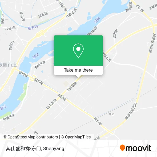 其仕盛和祥-东门 map