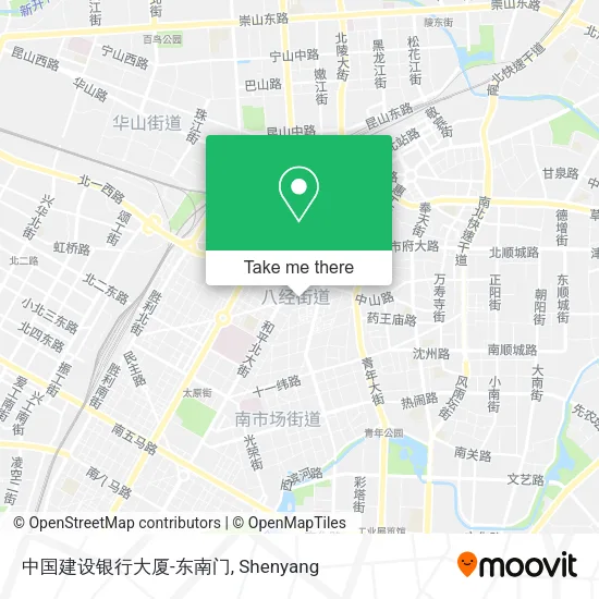 中国建设银行大厦-东南门 map