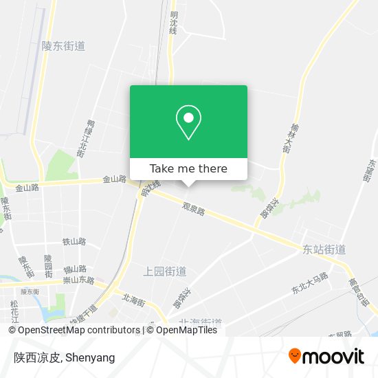 陕西凉皮 map