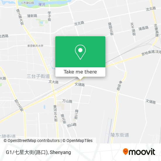 G1/七星大街(路口) map