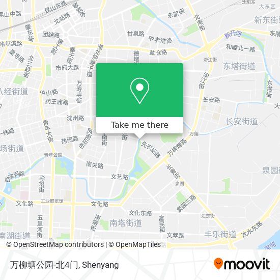 万柳塘公园-北4门 map