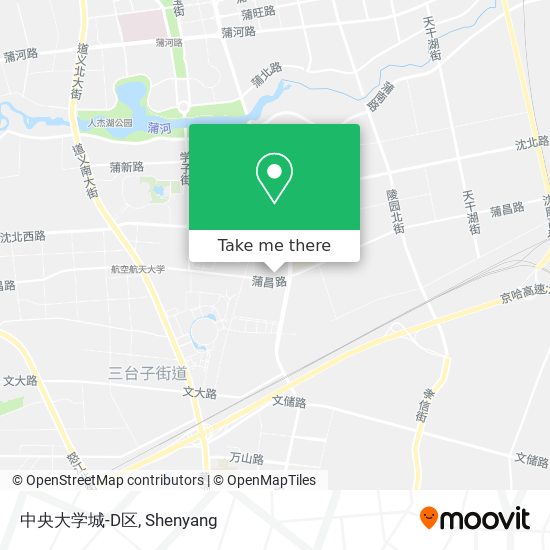 中央大学城-D区 map