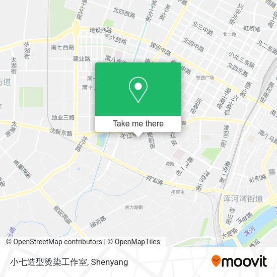 小七造型烫染工作室 map