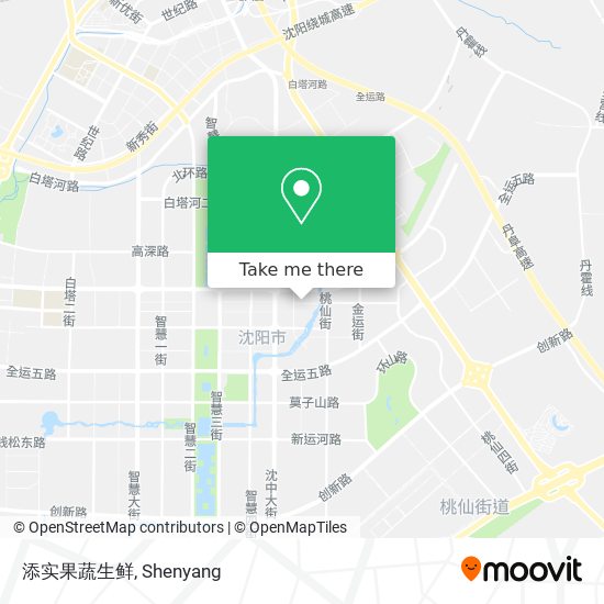 添实果蔬生鲜 map