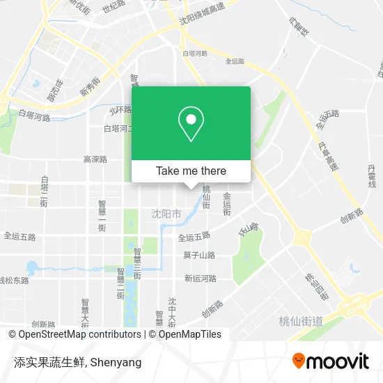 添实果蔬生鲜 map