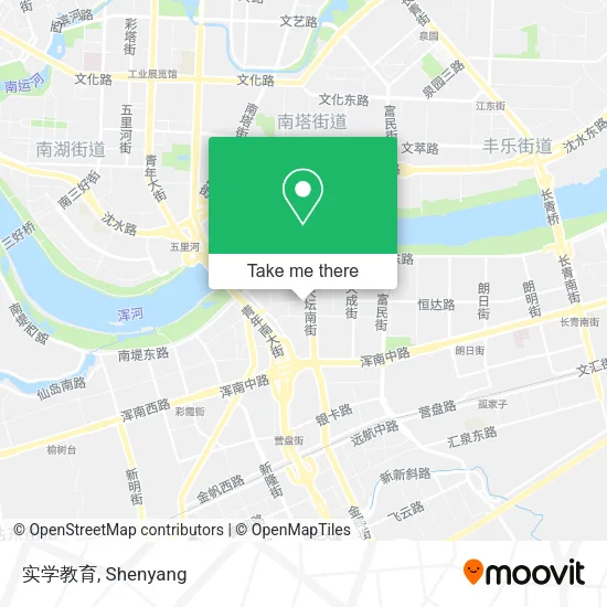 实学教育 map