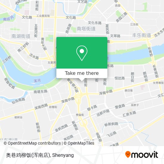 奥巷鸡柳饭(浑南店) map