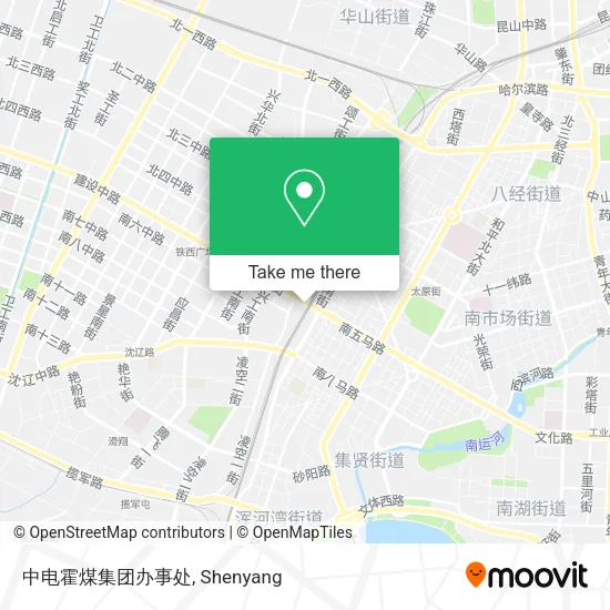 中电霍煤集团办事处 map