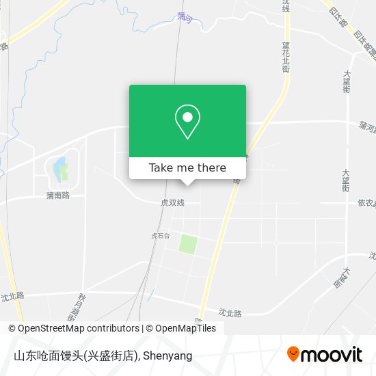 山东呛面馒头(兴盛街店) map