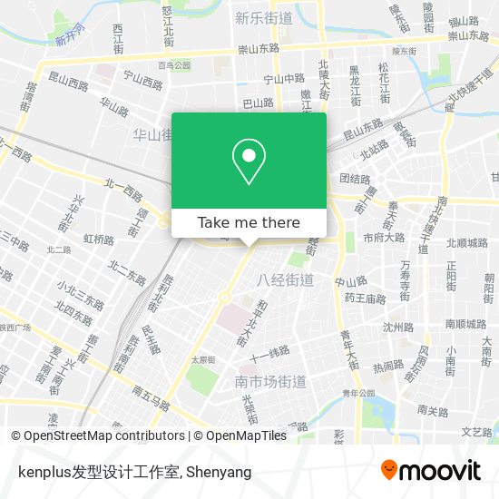 kenplus发型设计工作室 map