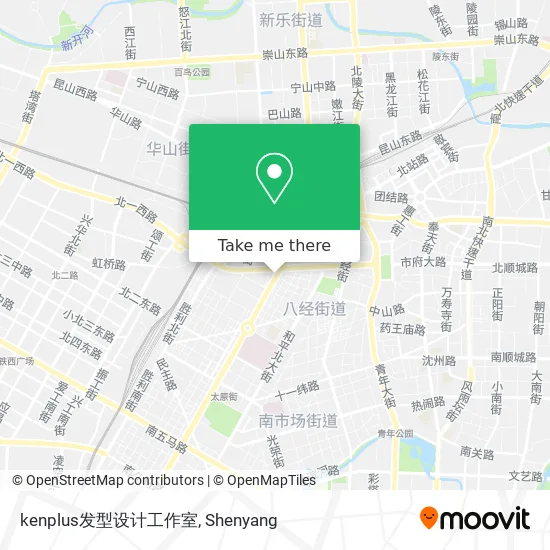 kenplus发型设计工作室 map