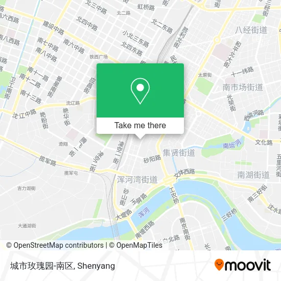 城市玫瑰园-南区 map